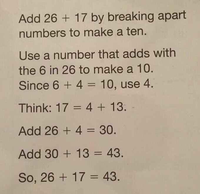 common core addition