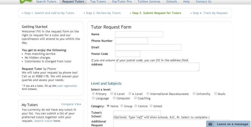 startutor screenshot